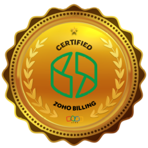 Badge showing Zoho Billing Certification